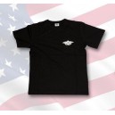 T-shirt " stars and stripes " noir.