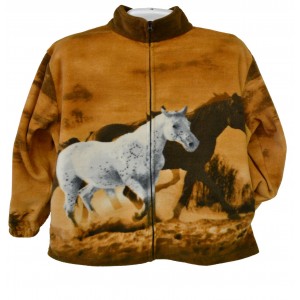 Veste polaire ( chevaux )