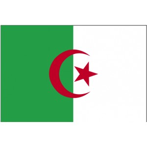 Drapeau de l'ALGERIE