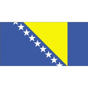 Drapeau de BOSNIE-HERZEGOVINE