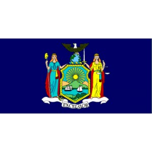 Débardeur Femme New York - T-shirt Léger Imprimé Drapeau De L'État De New York - Cadeau Pour Les Filles Ou Mamans