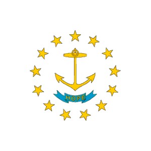 Drapeau du RHODE ISLAND