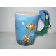 Mug anse poisson tropical