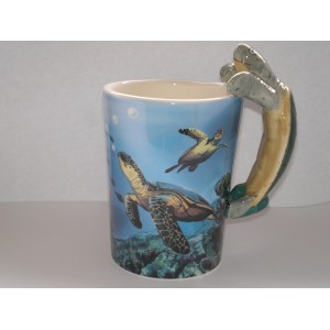 Mug anse tortue par LISA PARKER