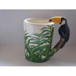 Mug anse toucan