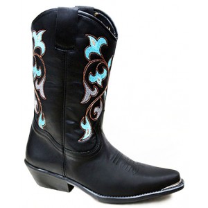 Bottes modèle NAVAJO BLEU TURQUOISE