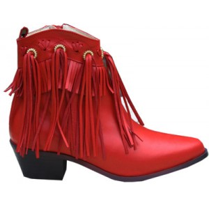 Bottes modèle OAKTREE WESTERN SUNDANCE rouge