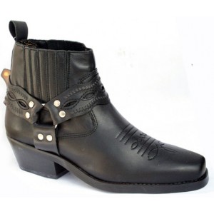 Bottines modèle SANTA FE BJ9190 noir