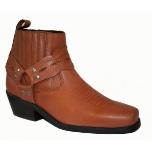 Bottines modèle SANTA FE BJ9190 brun