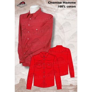 Chemise rouge