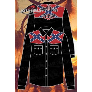 Chemise drapeau REBELS