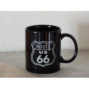 Tasse ROUTE 66 noir